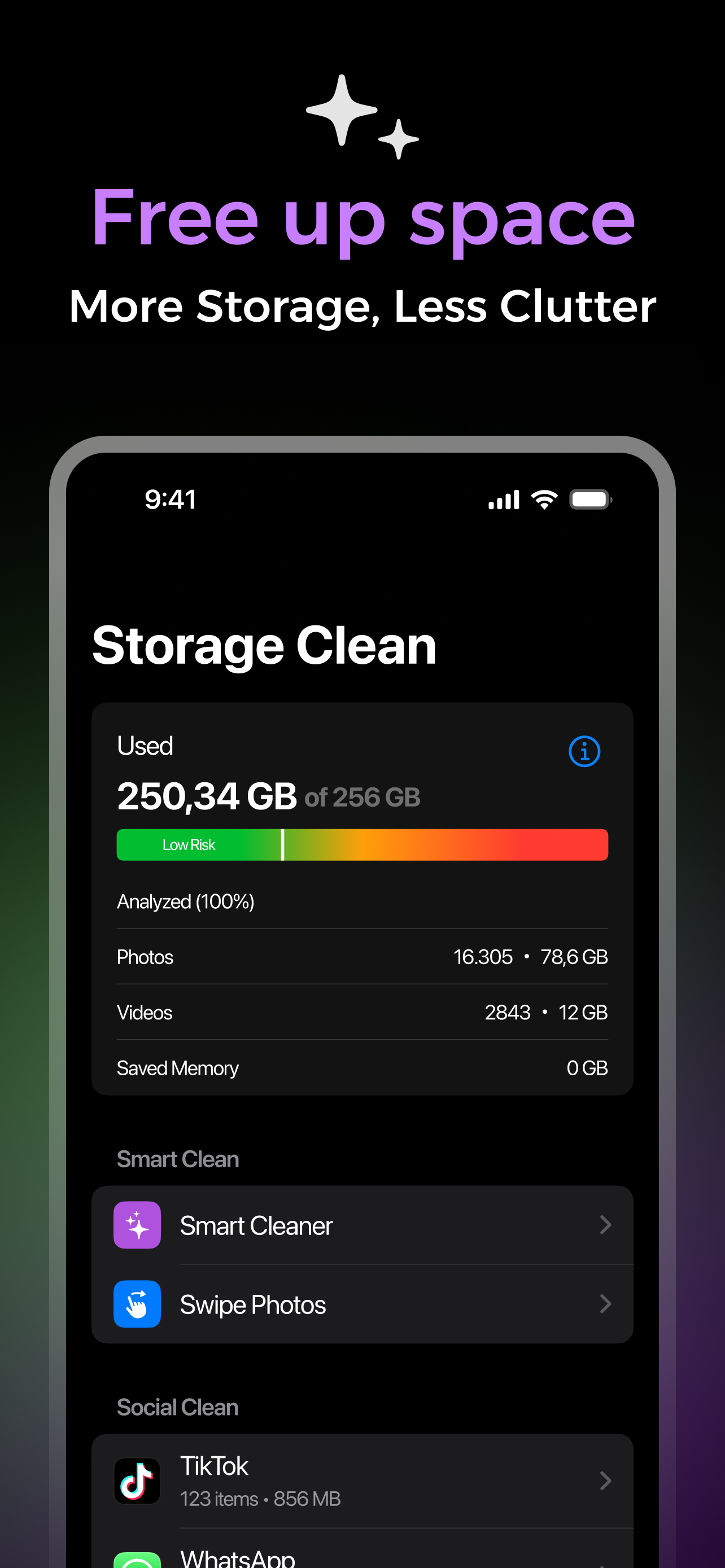 Free Up iPhone Storage screenshot